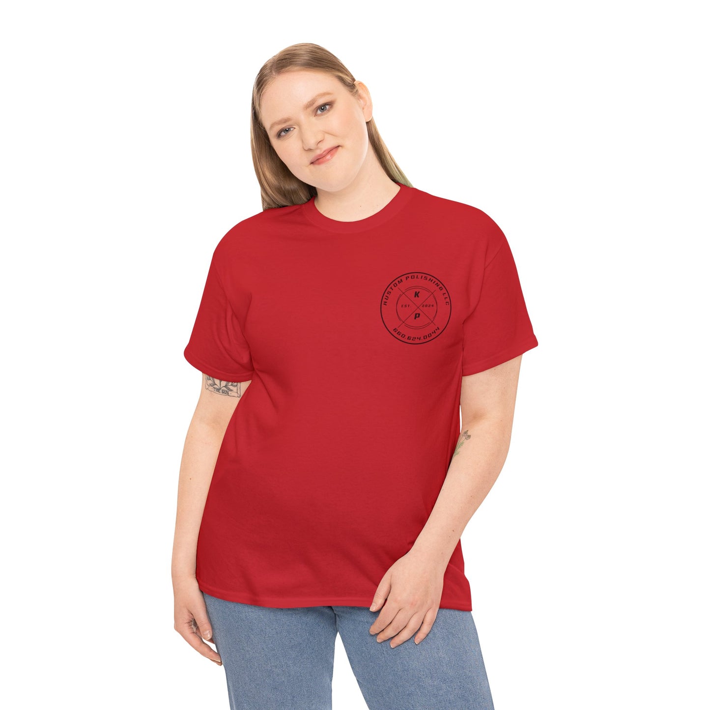Kustom Polishing Colaboration Unisex Heavy Cotton Tee