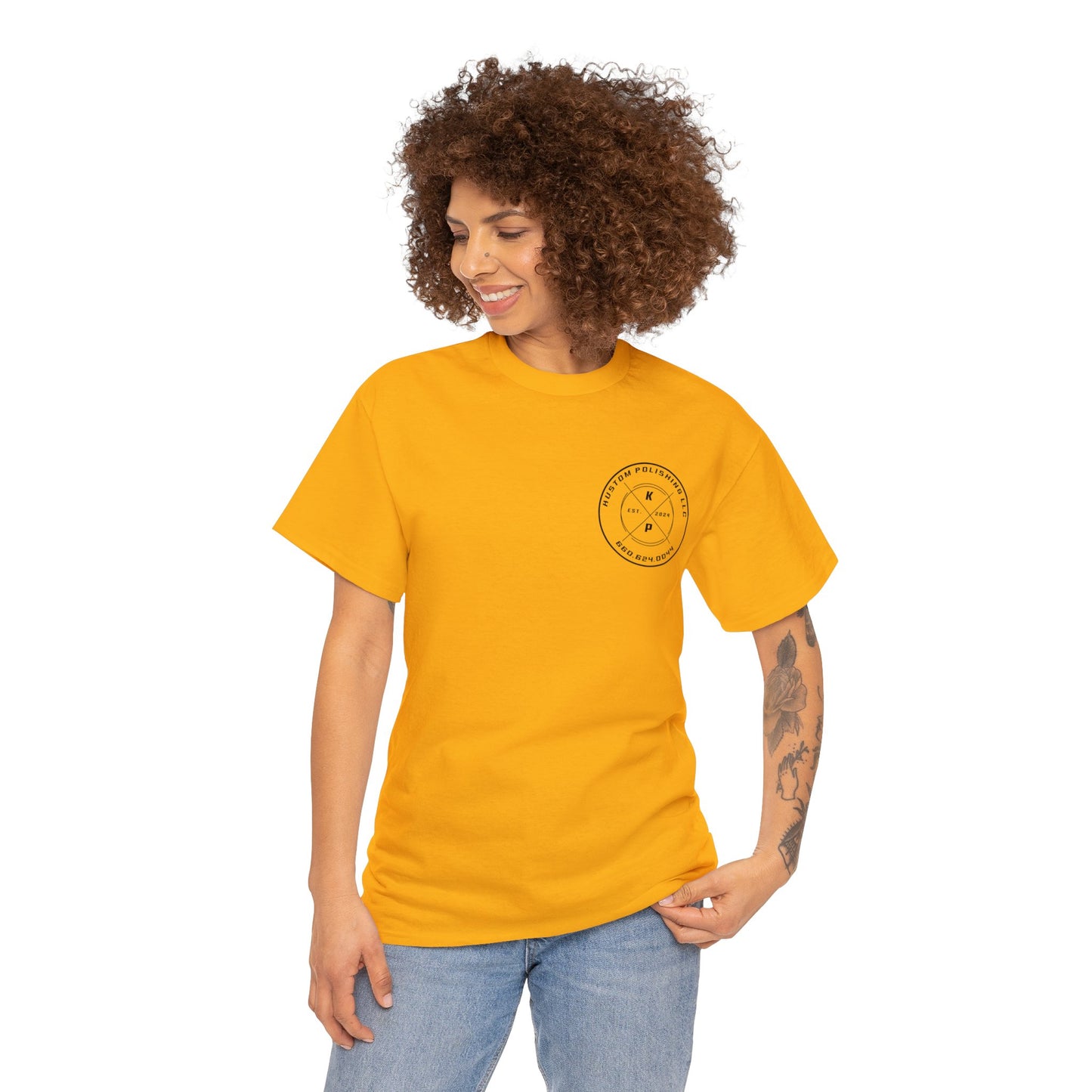Kustom Polishing Colaboration Unisex Heavy Cotton Tee