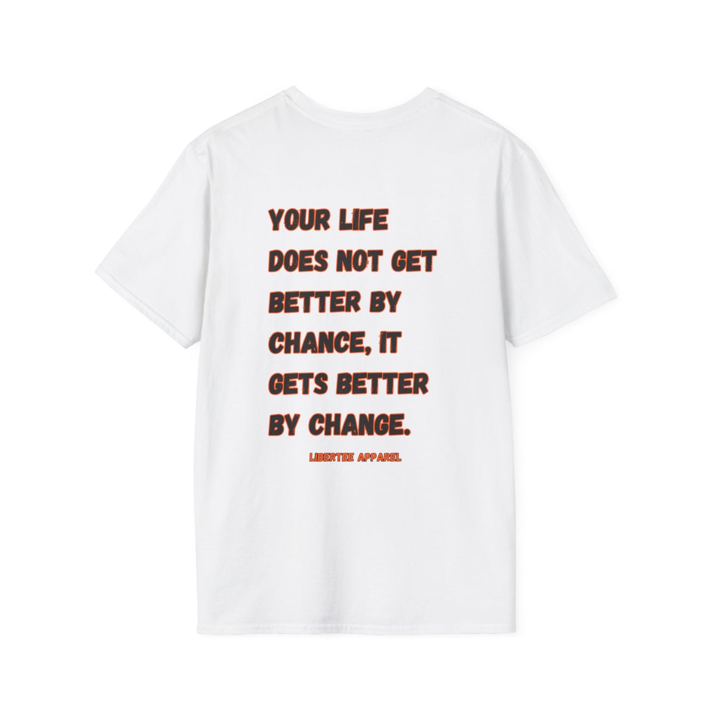 YOUR LIFE DOES NOT GET BETTER BY CHANCE, IT GETS BETTER BY CHANGE.