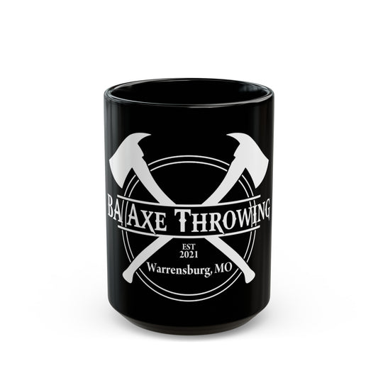 BA Axe Throwing Black Mug (11oz, 15oz)