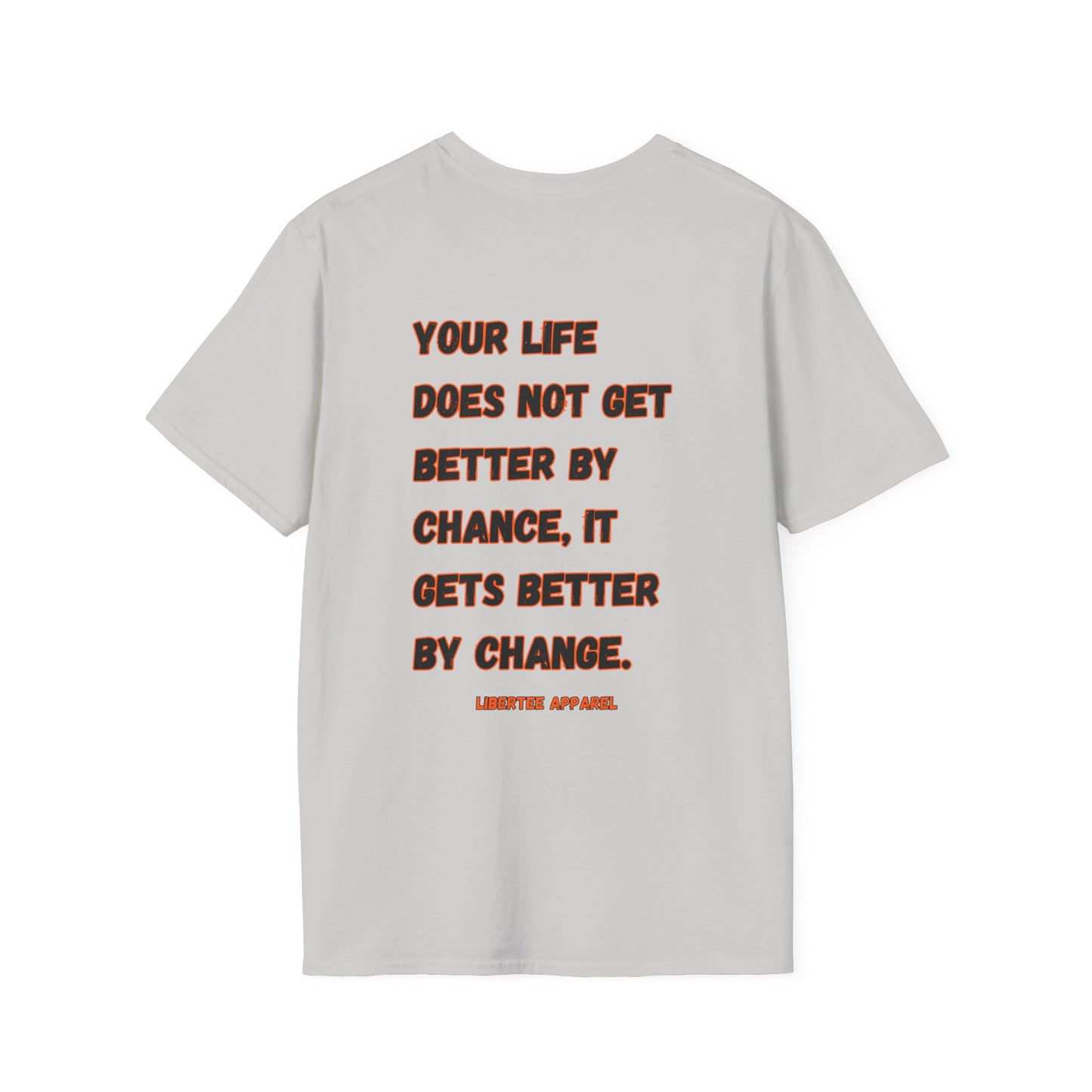 YOUR LIFE DOES NOT GET BETTER BY CHANCE, IT GETS BETTER BY CHANGE.