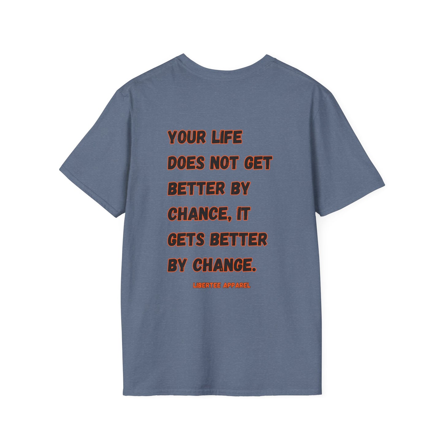 YOUR LIFE DOES NOT GET BETTER BY CHANCE, IT GETS BETTER BY CHANGE.