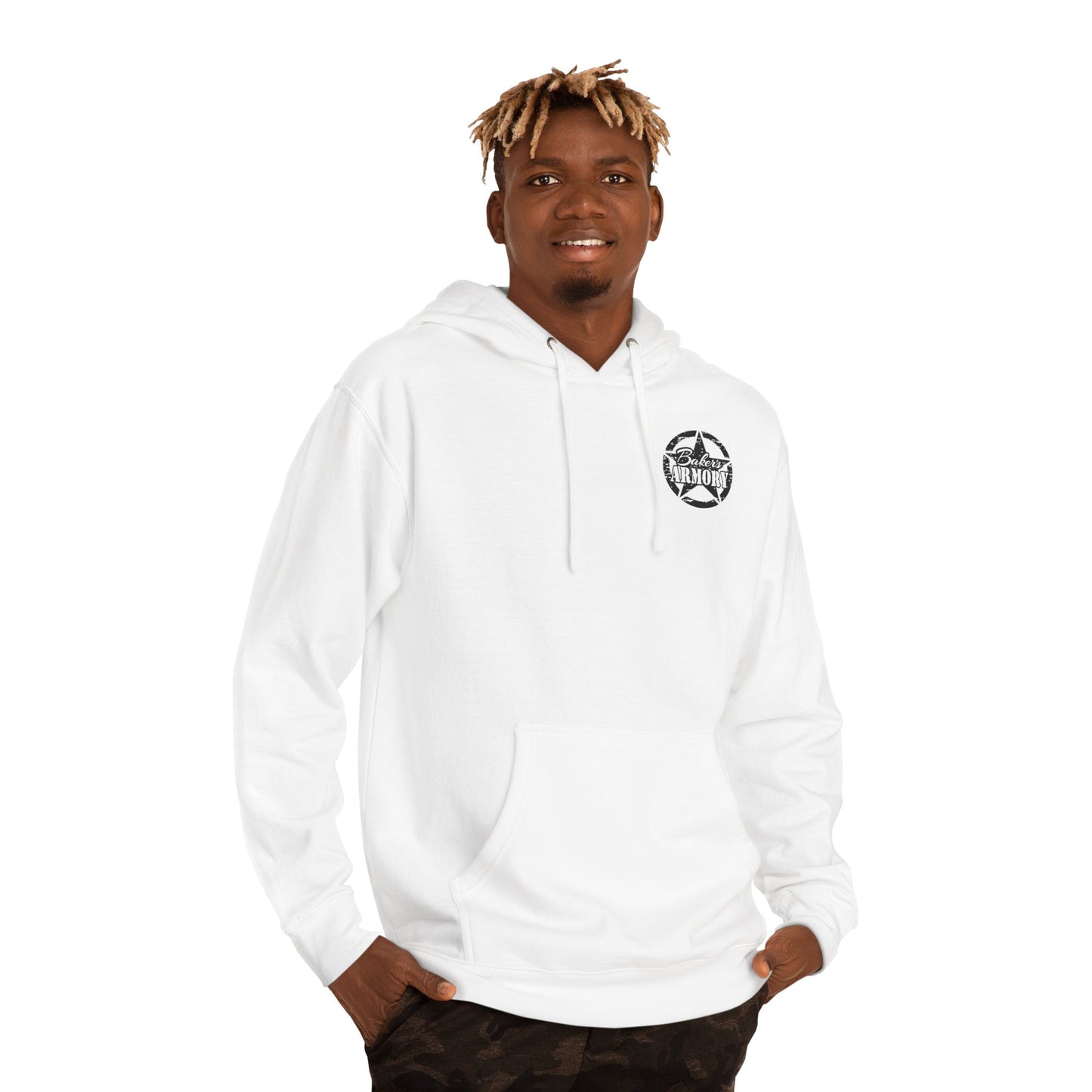 Hoodie — Veterans & Military Support “Arming America” Logo Pullover