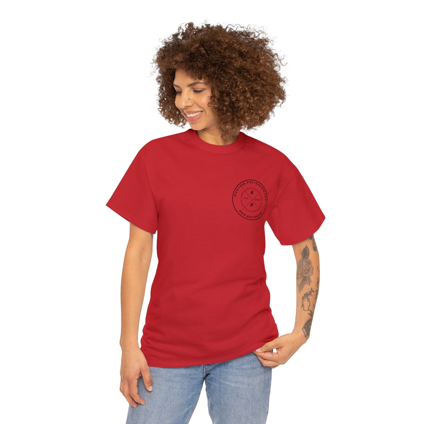 Kustom Polishing Colaboration Unisex Heavy Cotton Tee