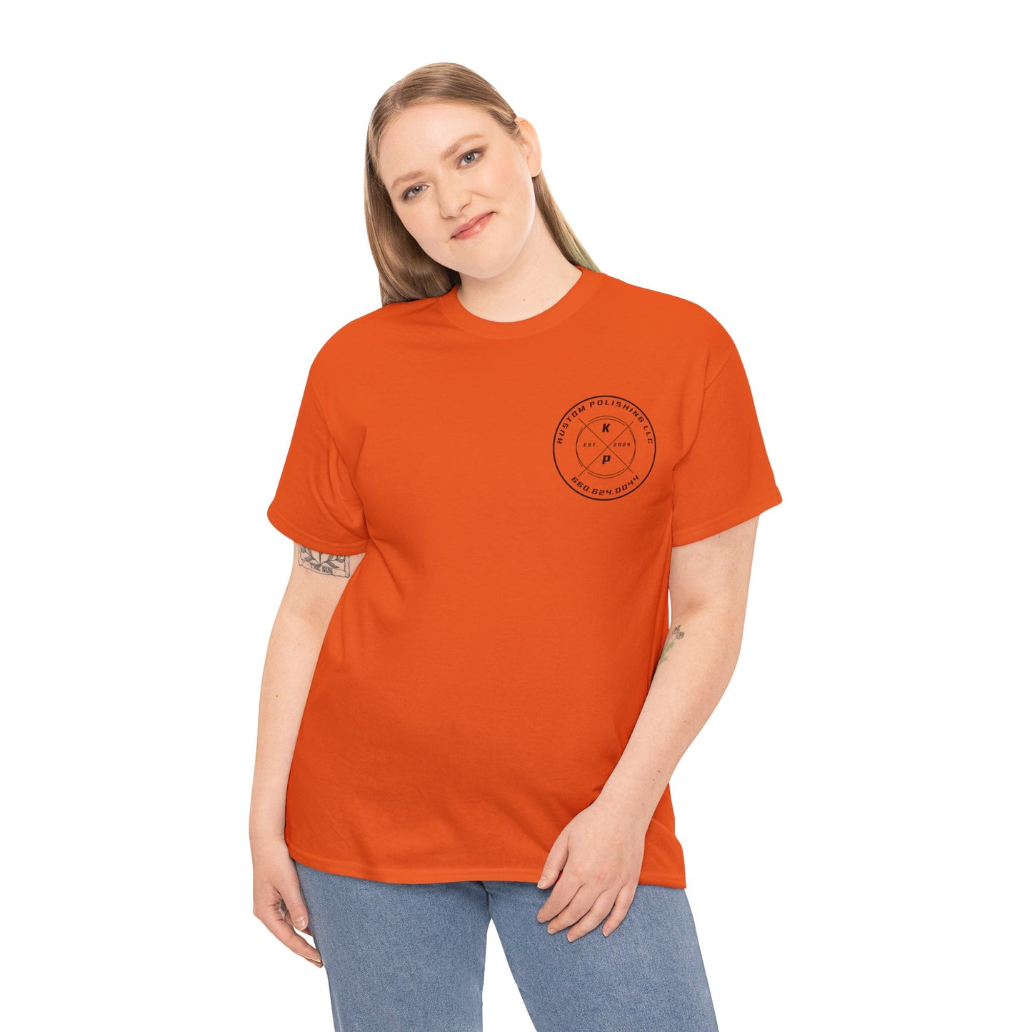 Kustom Polishing Colaboration Unisex Heavy Cotton Tee