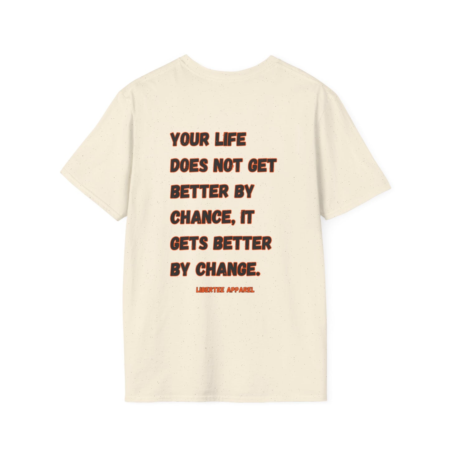 YOUR LIFE DOES NOT GET BETTER BY CHANCE, IT GETS BETTER BY CHANGE.