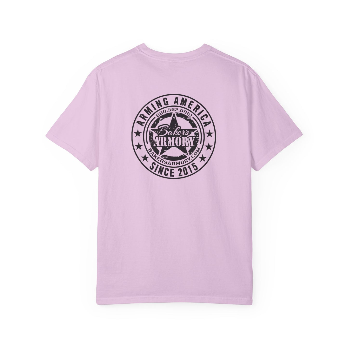 Armory Stamp T‑Shirt — 'Arming America Since 2015' Retro Logo Tee