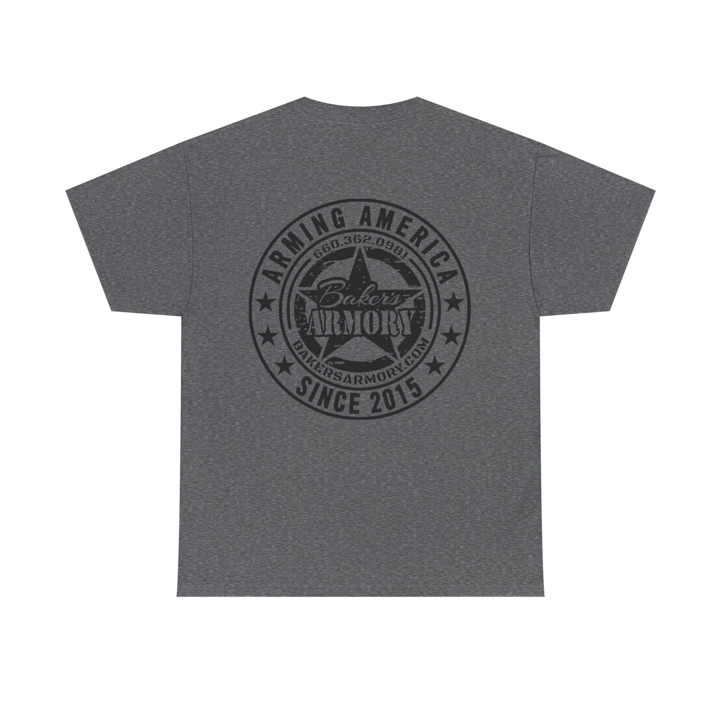Arming America Since 2015 (Black) Heavy Cotton