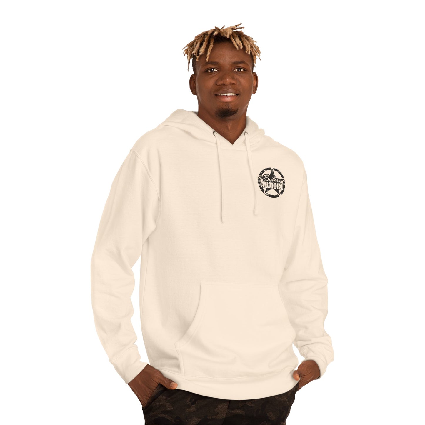 Hoodie — Veterans & Military Support “Arming America” Logo Pullover