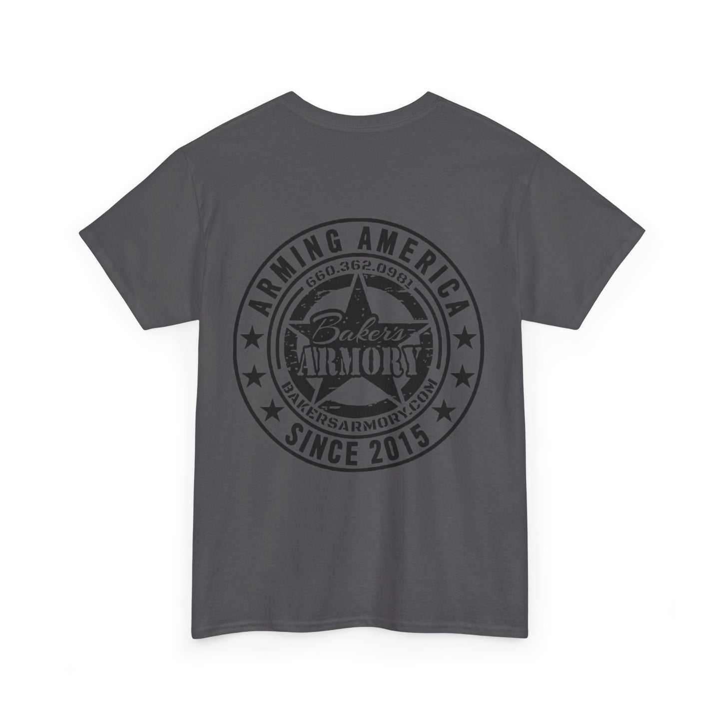 Arming America Since 2015 (Black) Heavy Cotton