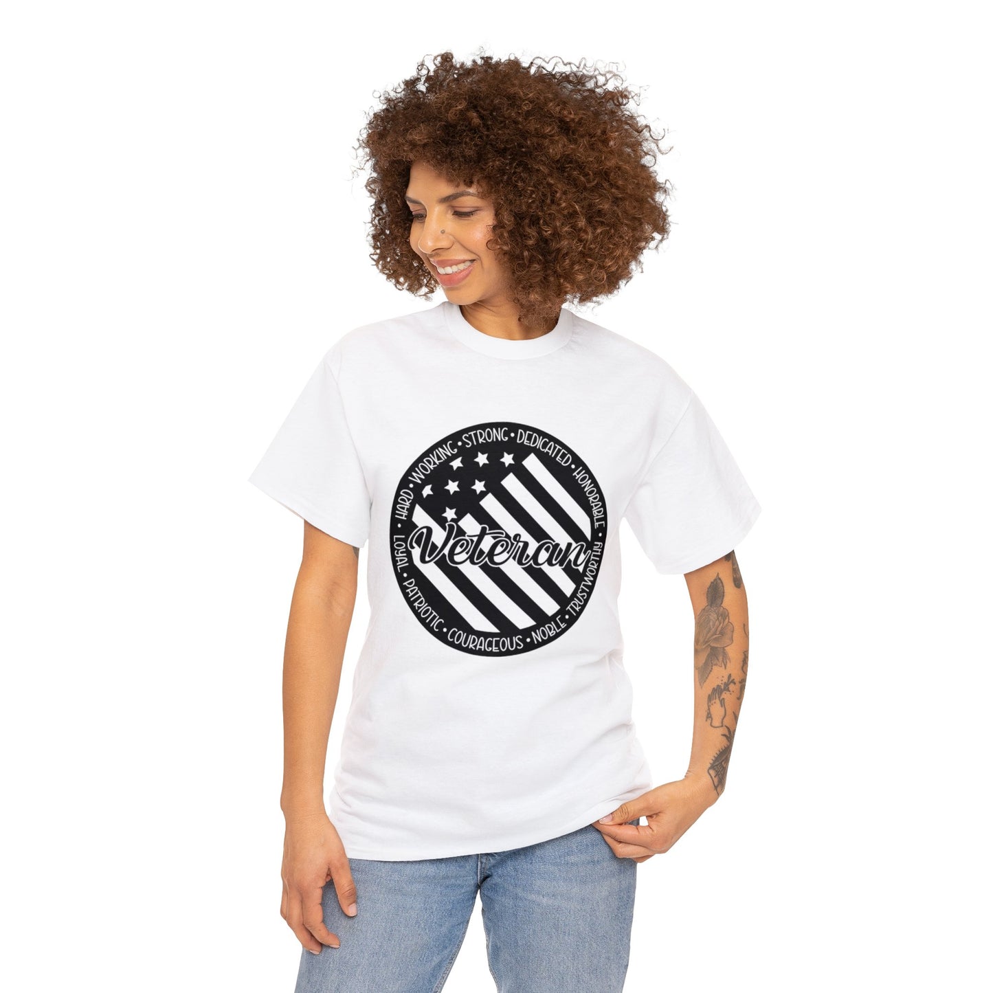 Veteran Unisex Heavy Cotton Tee