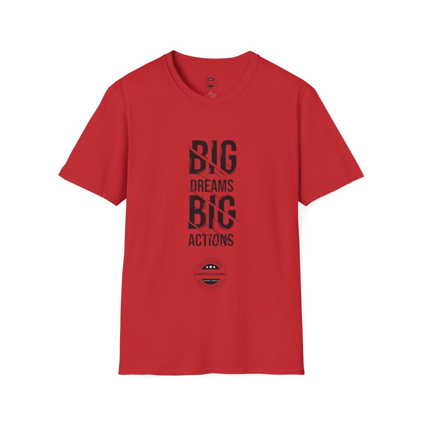 Big Dreams Big Actions Unisex Softstyle T-Shirt