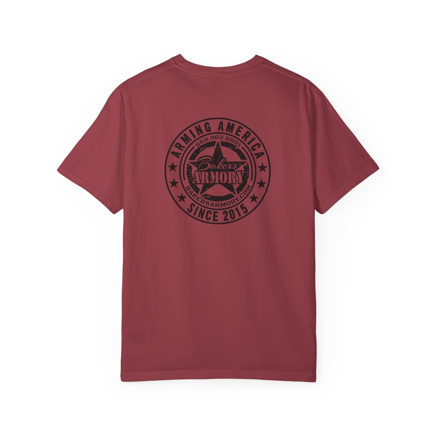 Armory Stamp T‑Shirt — 'Arming America Since 2015' Retro Logo Tee