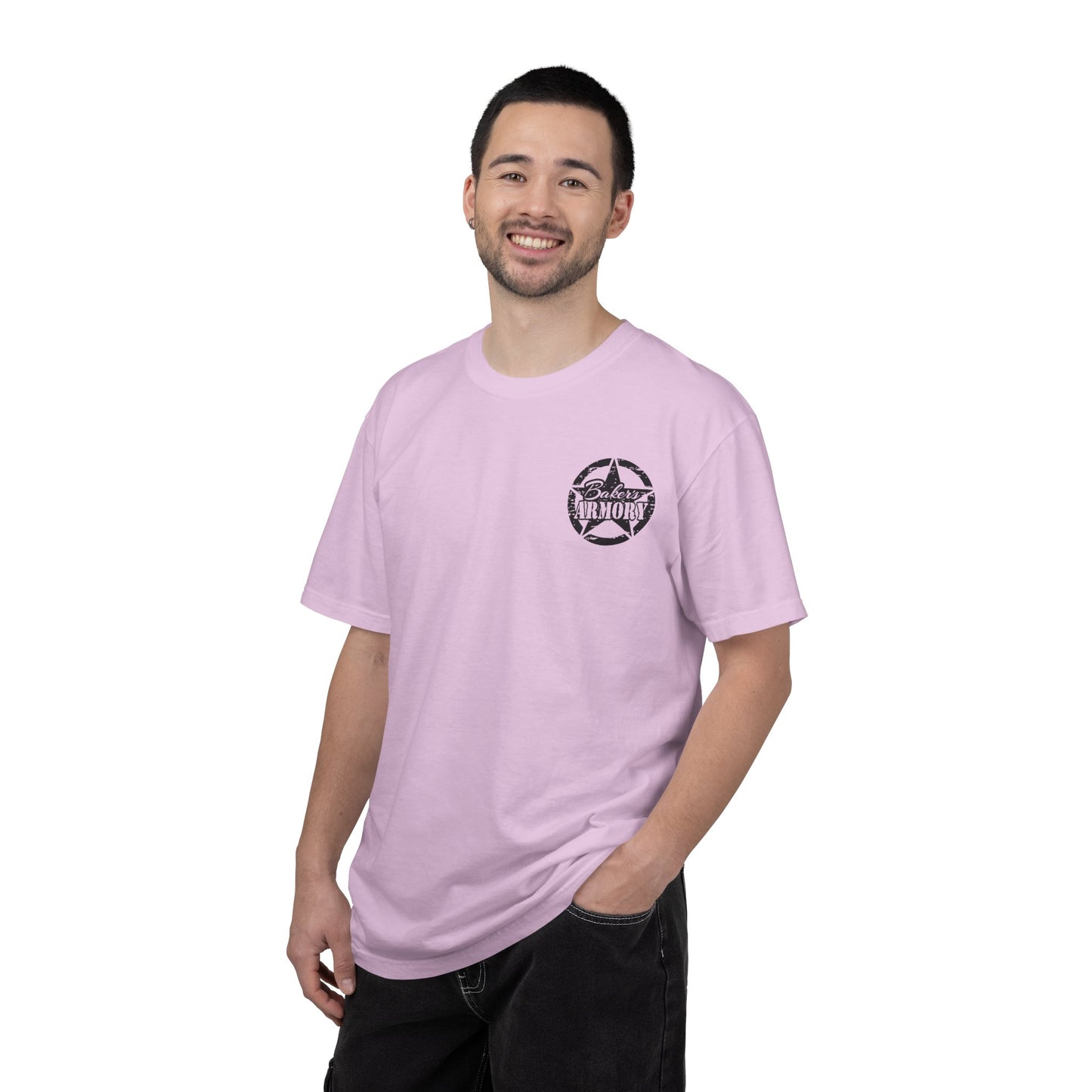 Armory Stamp T‑Shirt — 'Arming America Since 2015' Retro Logo Tee