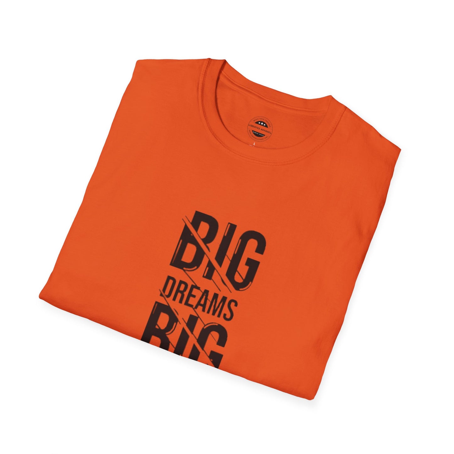 Big Dreams Big Actions Unisex Softstyle T-Shirt