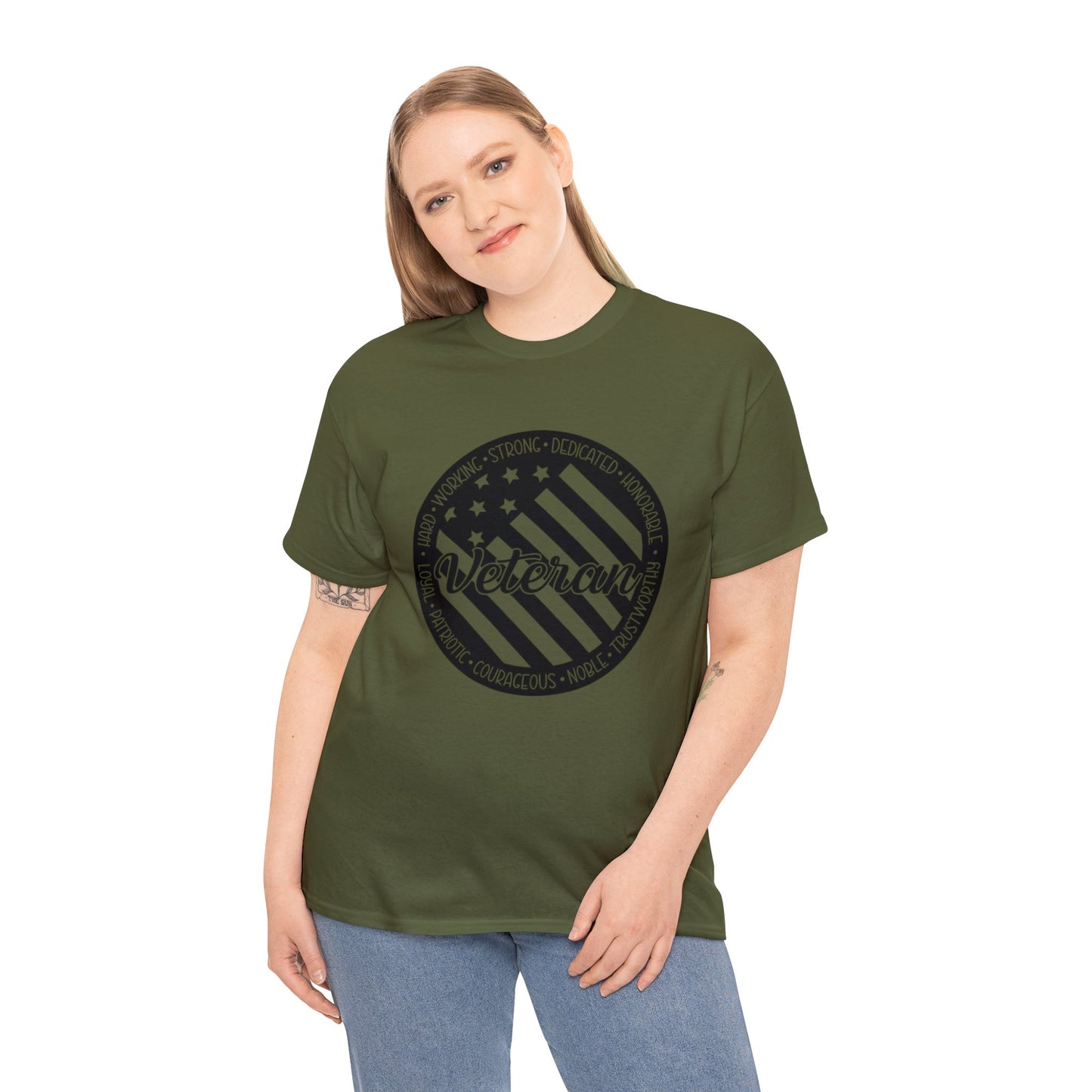 Veteran Unisex Heavy Cotton Tee