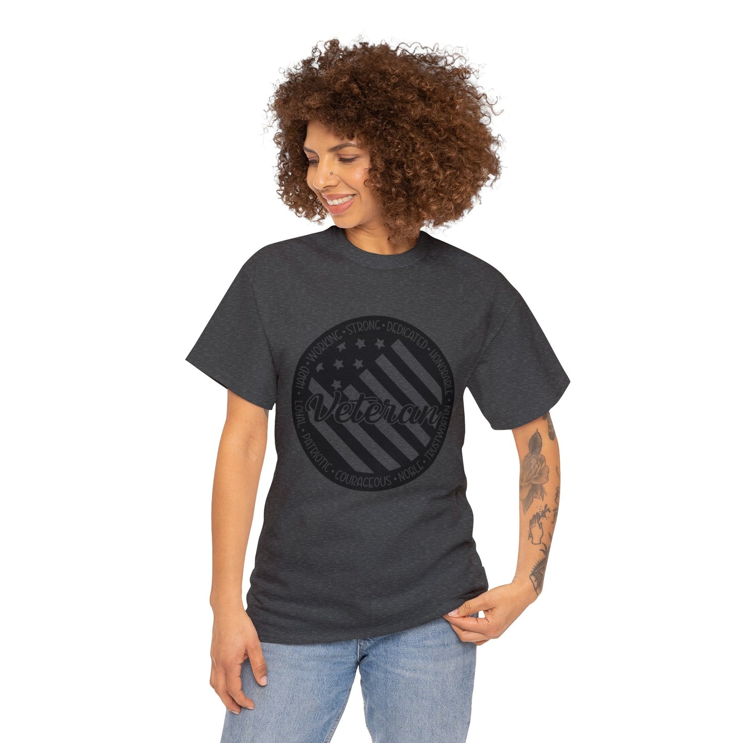 Veteran Unisex Heavy Cotton Tee