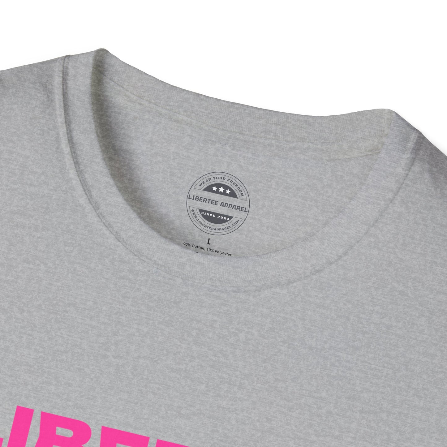 Libertee Bibbertee Pink Unisex Softstyle T-Shirt