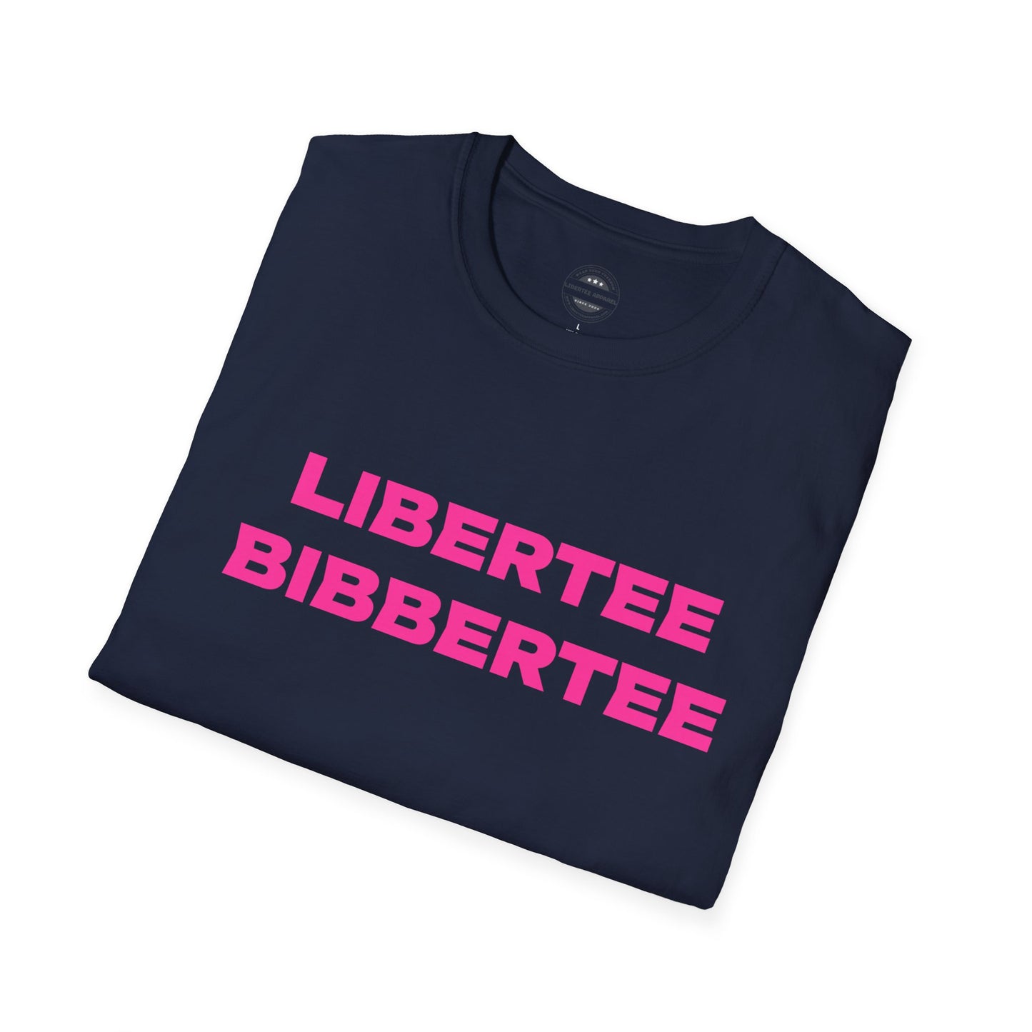 Libertee Bibbertee Pink Unisex Softstyle T-Shirt