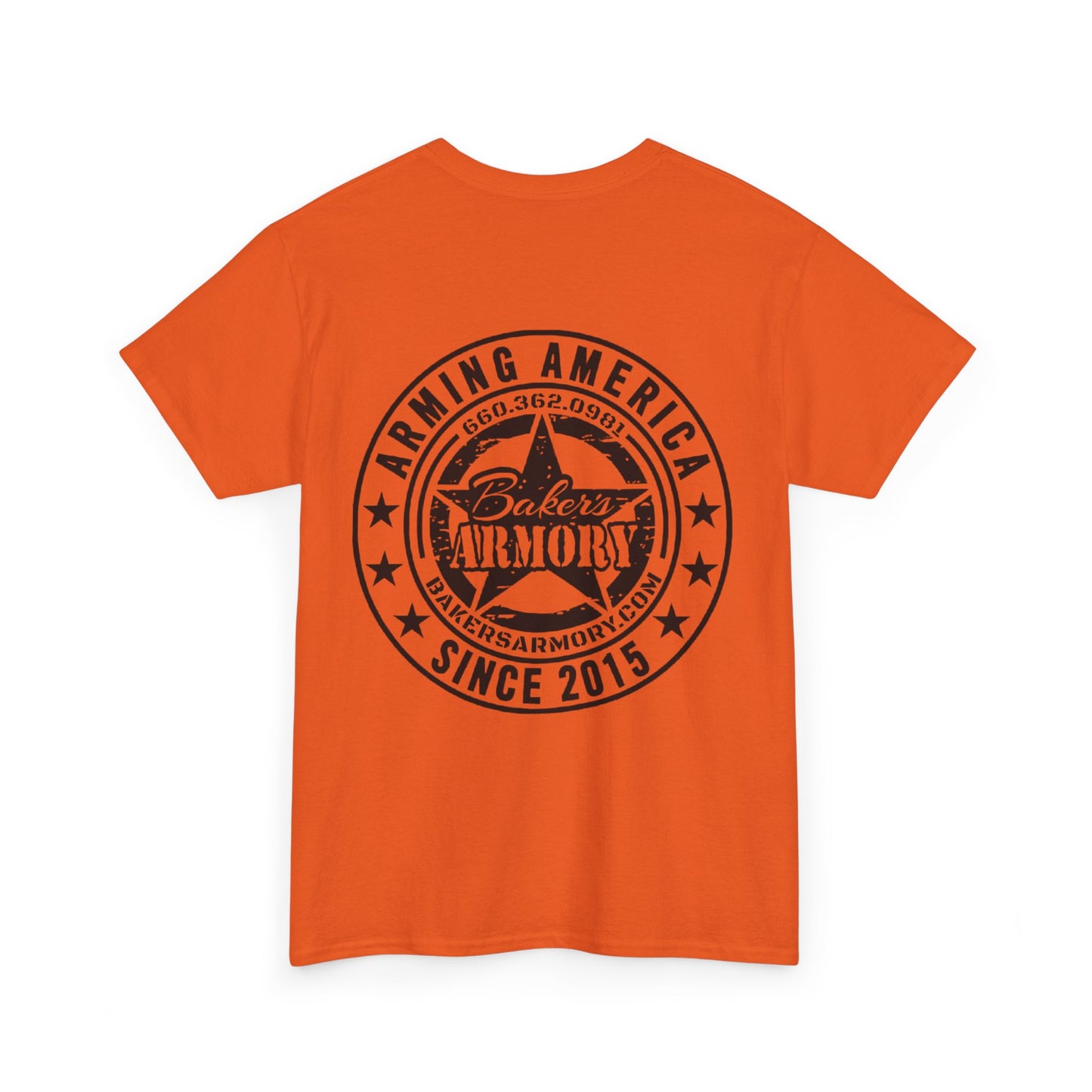 Arming America Since 2015 (Black) Heavy Cotton