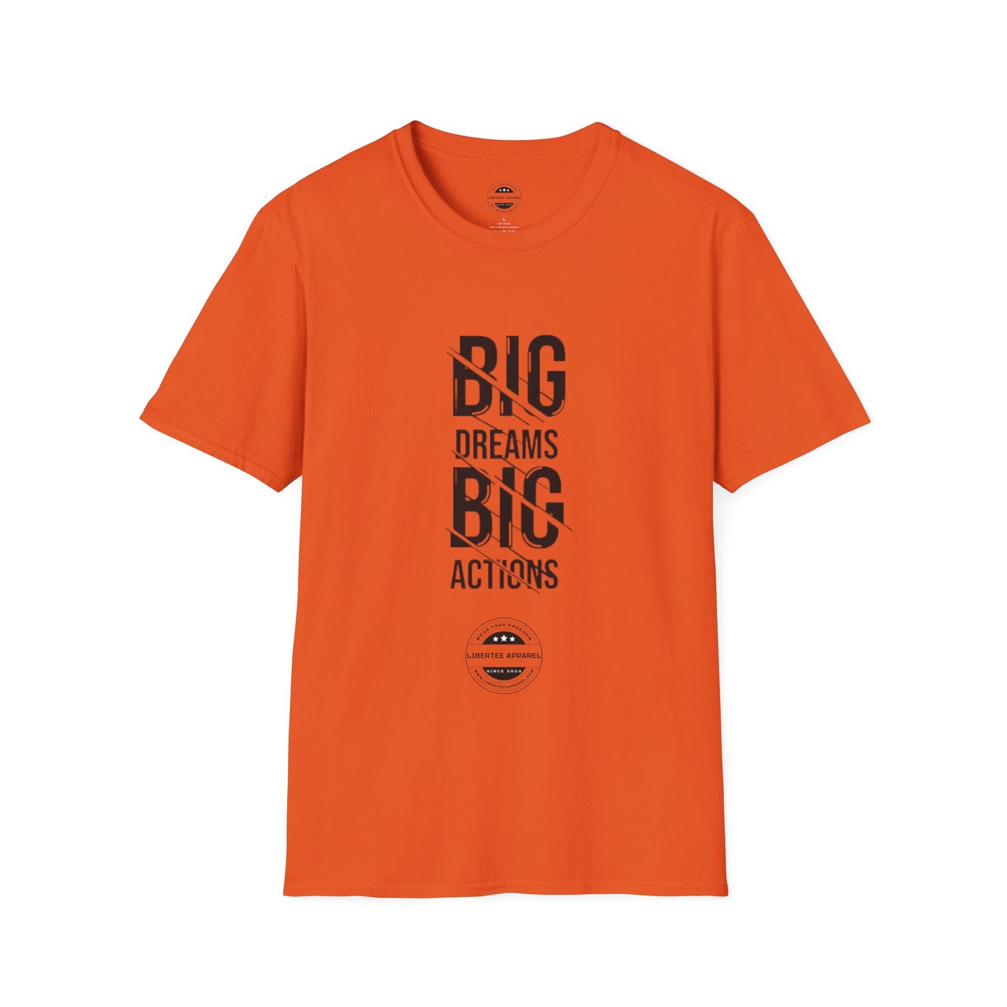 Big Dreams Big Actions Unisex Softstyle T-Shirt