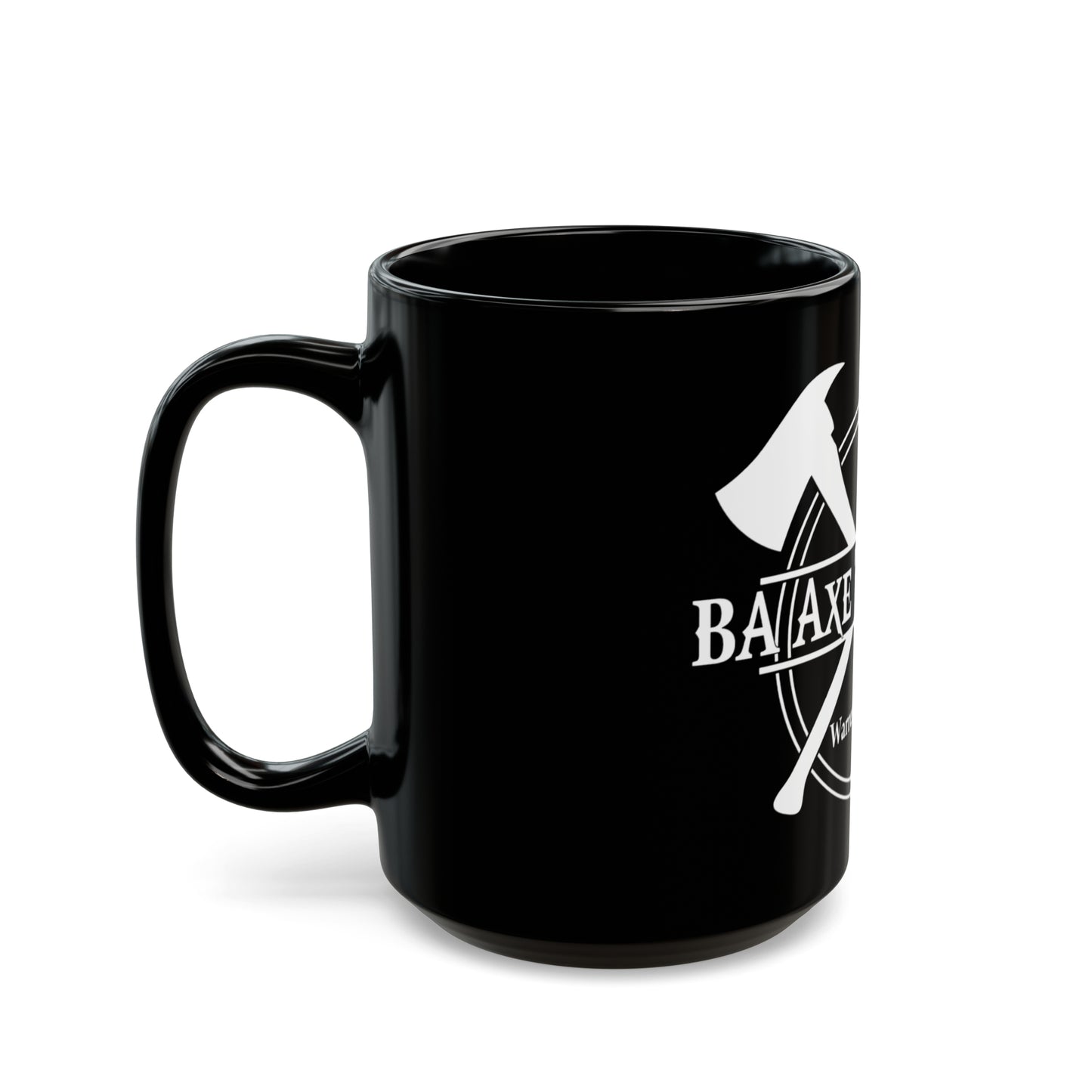 BA Axe Throwing Black Mug (11oz, 15oz)