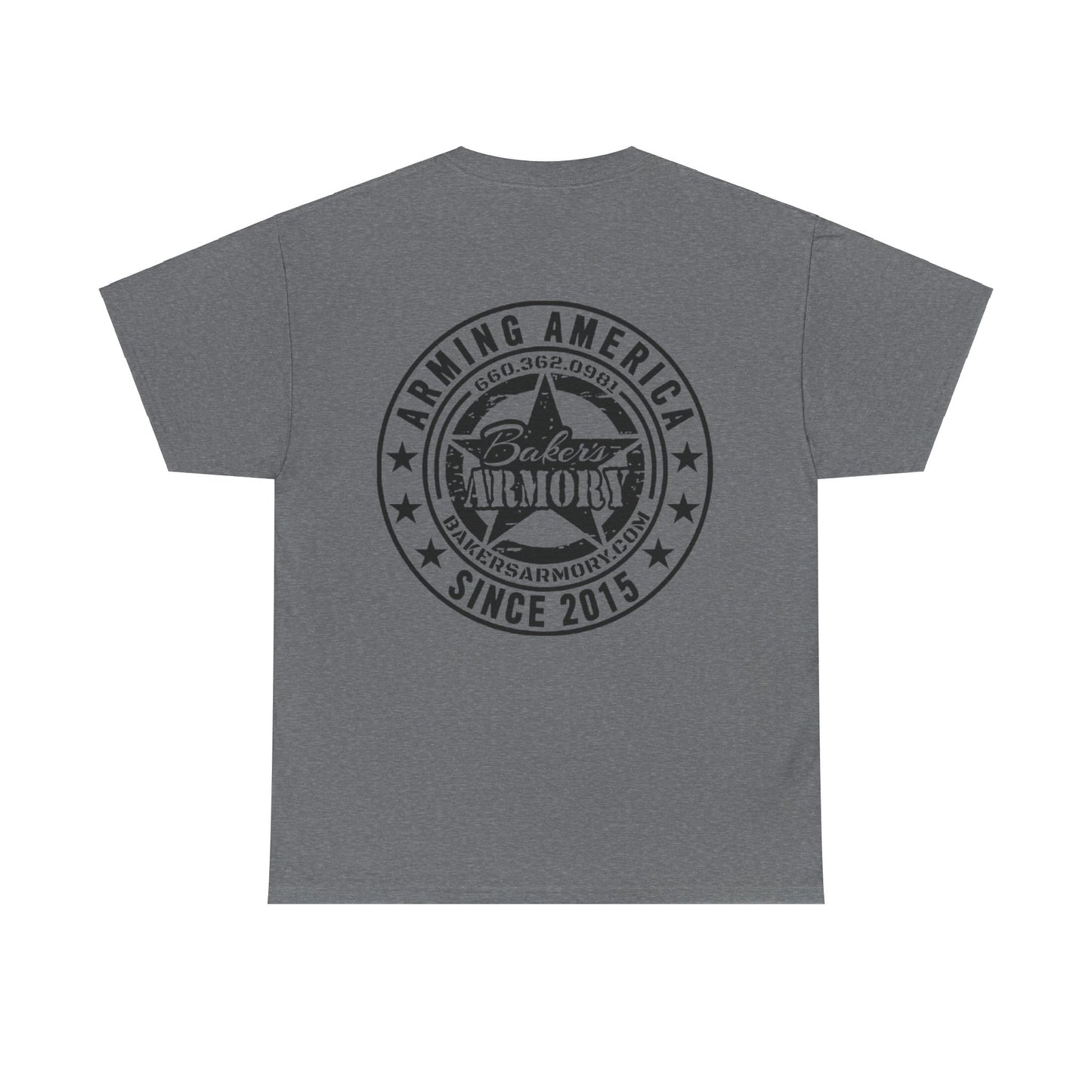 Arming America Since 2015 (Black) Heavy Cotton