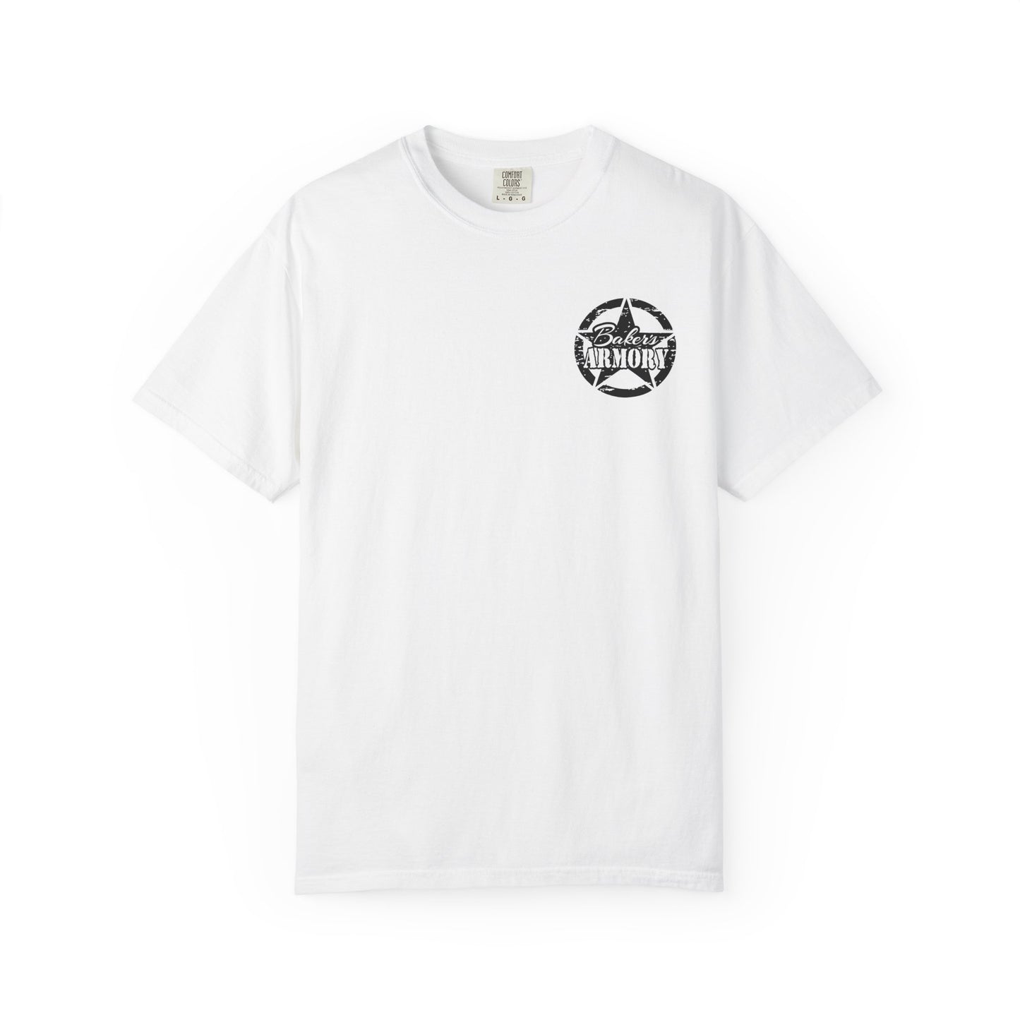 Armory Stamp T‑Shirt — 'Arming America Since 2015' Retro Logo Tee