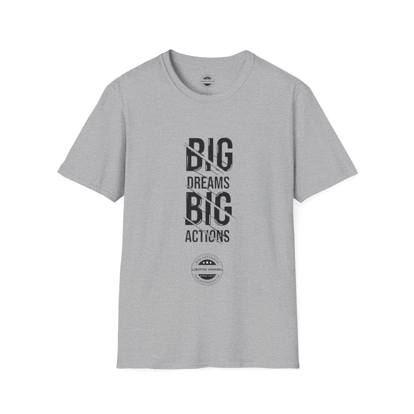 Big Dreams Big Actions Unisex Softstyle T-Shirt