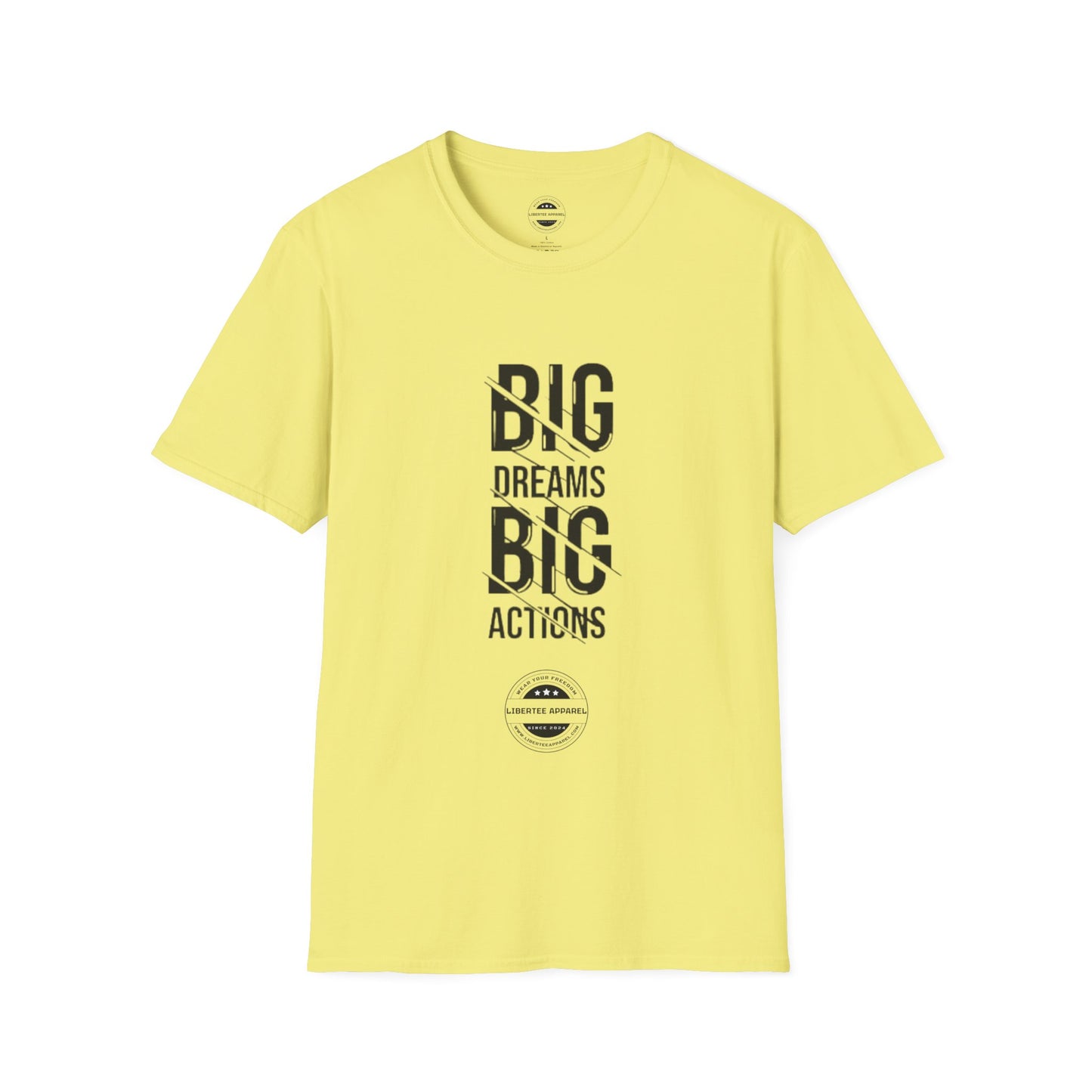 Big Dreams Big Actions Unisex Softstyle T-Shirt