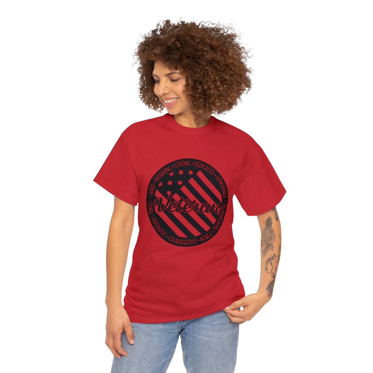 Veteran Unisex Heavy Cotton Tee