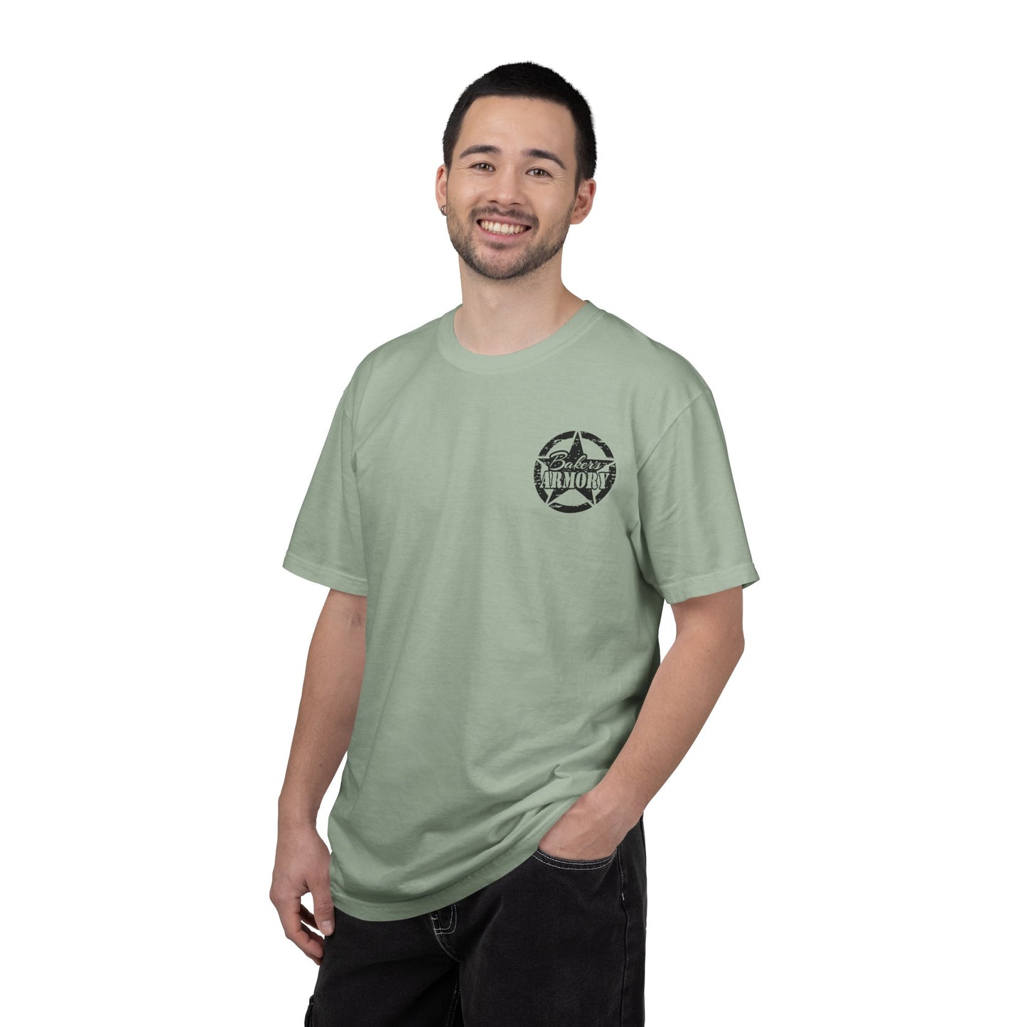 Armory Stamp T‑Shirt — 'Arming America Since 2015' Retro Logo Tee
