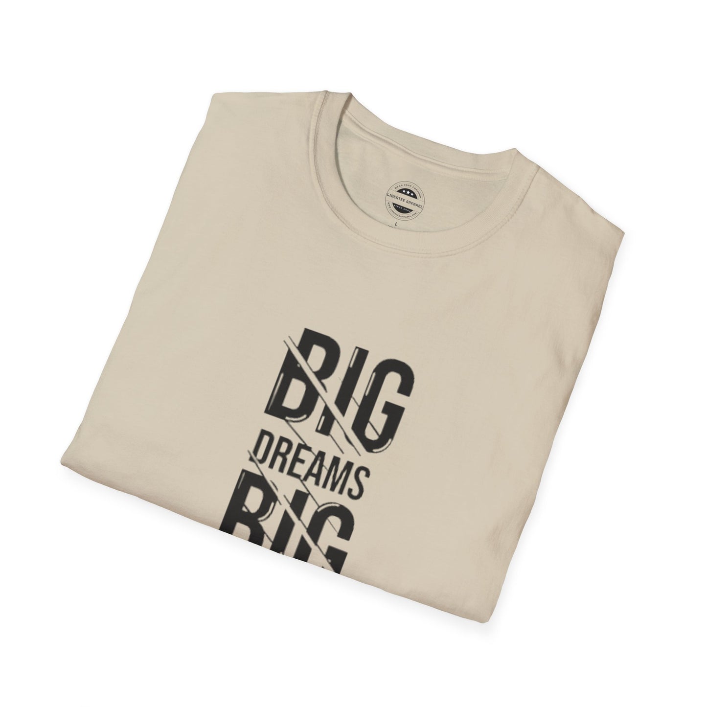 Big Dreams Big Actions Unisex Softstyle T-Shirt