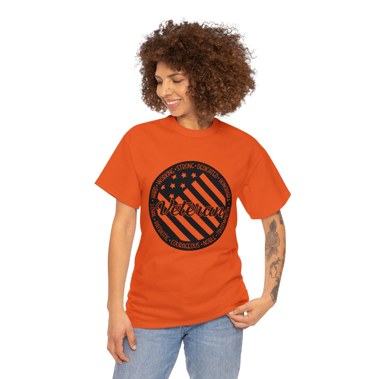 Veteran Unisex Heavy Cotton Tee