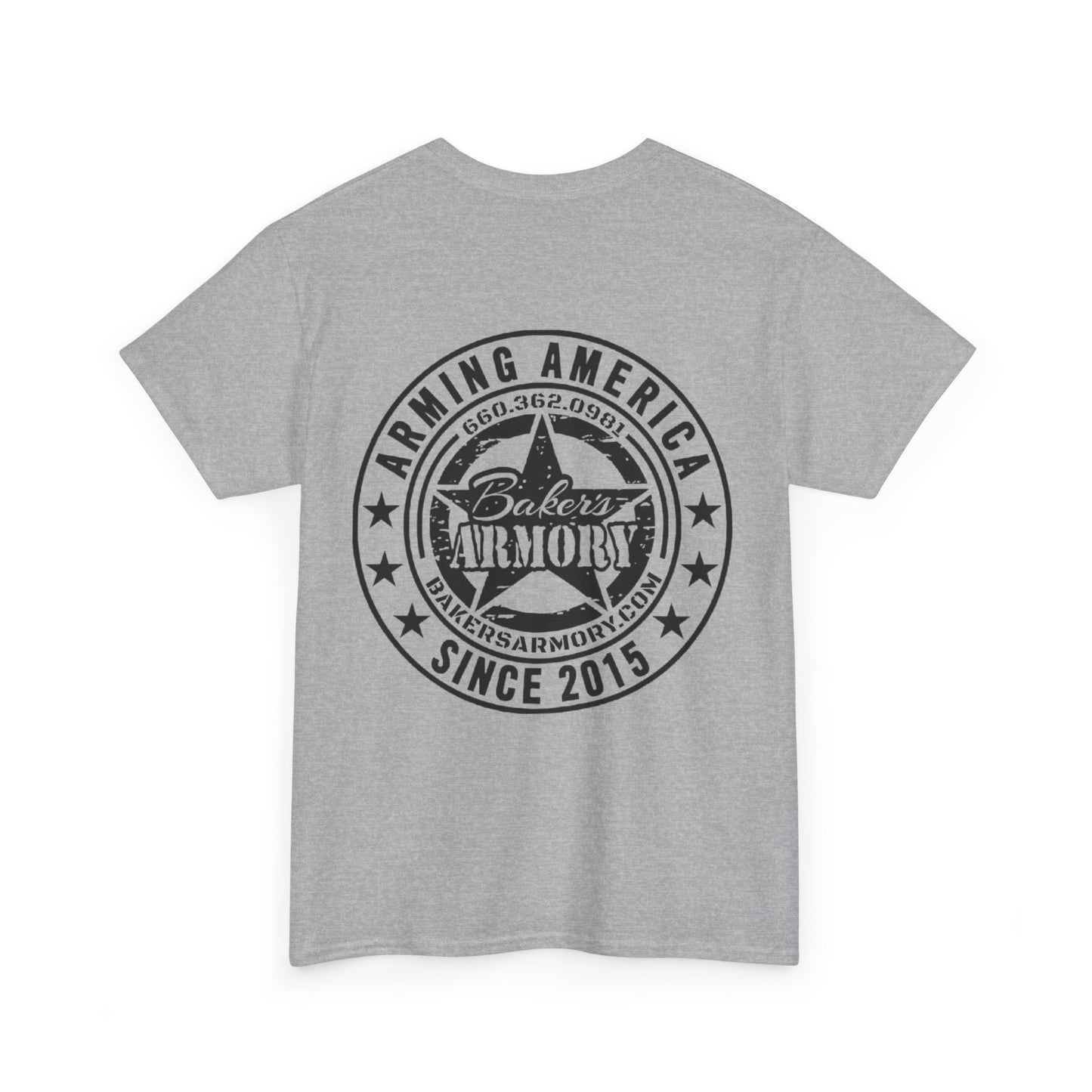 Arming America Since 2015 (Black) Heavy Cotton
