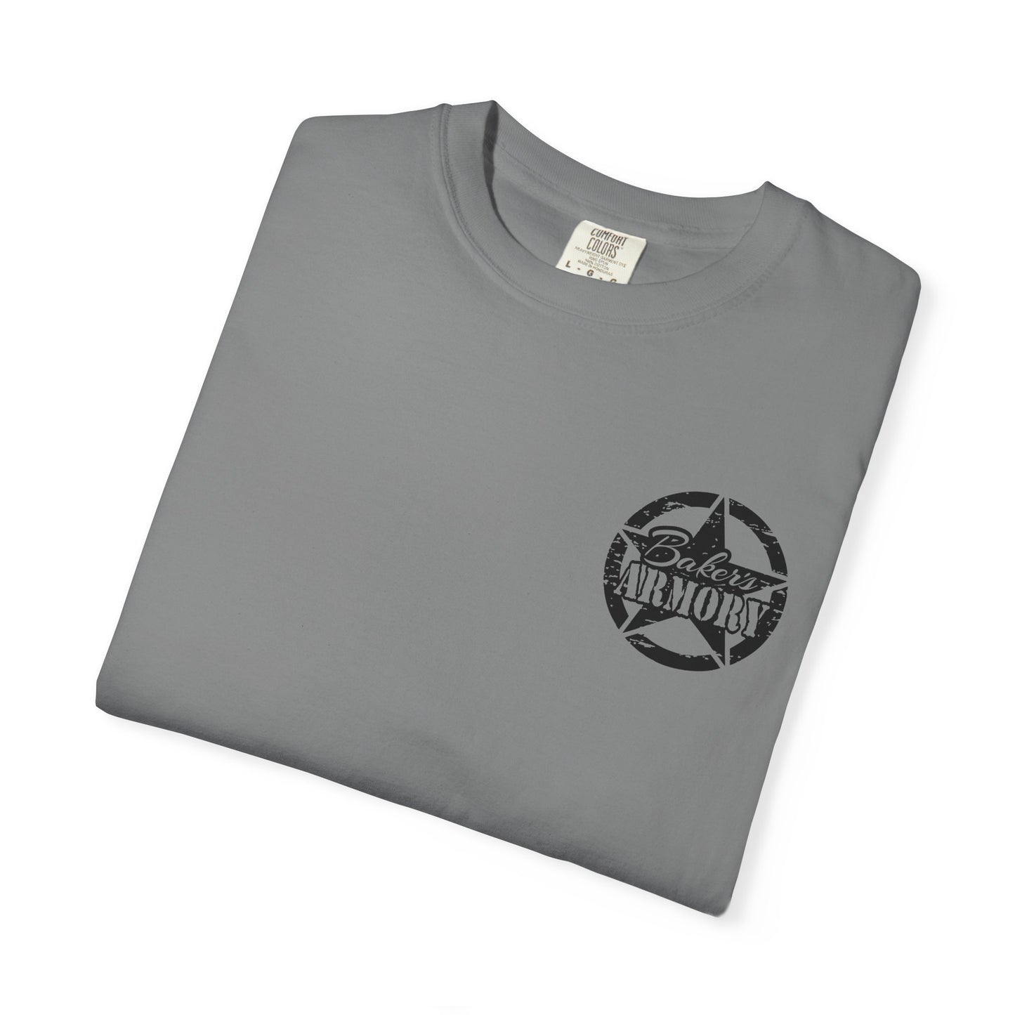 Armory Stamp T‑Shirt — 'Arming America Since 2015' Retro Logo Tee