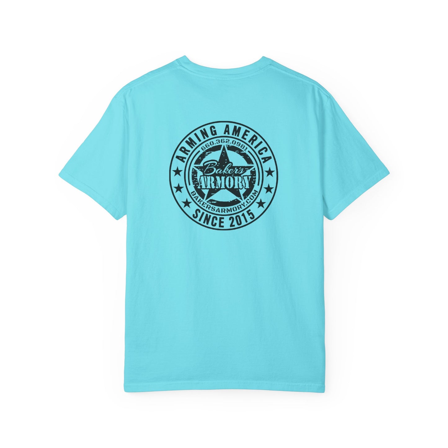 Armory Stamp T‑Shirt — 'Arming America Since 2015' Retro Logo Tee