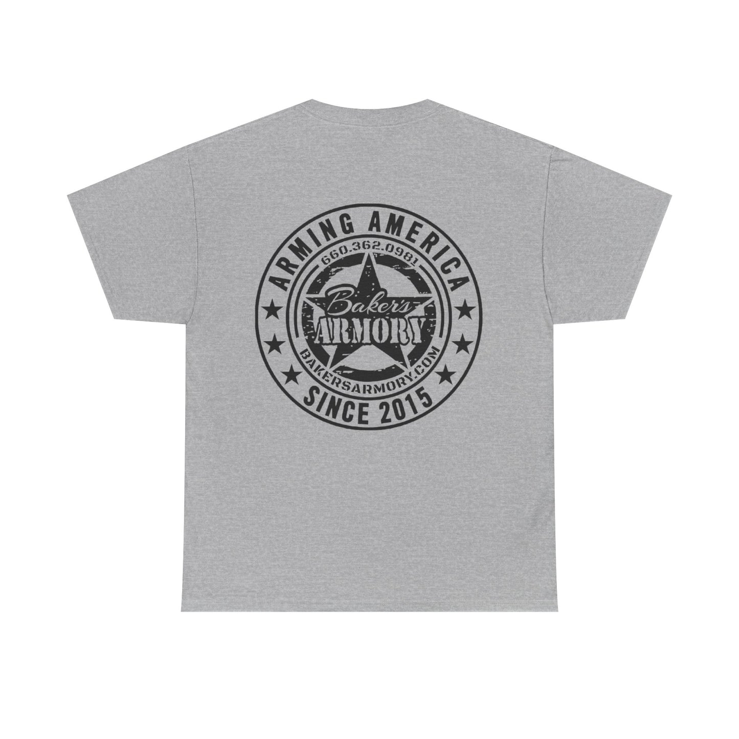 Arming America Since 2015 (Black) Heavy Cotton