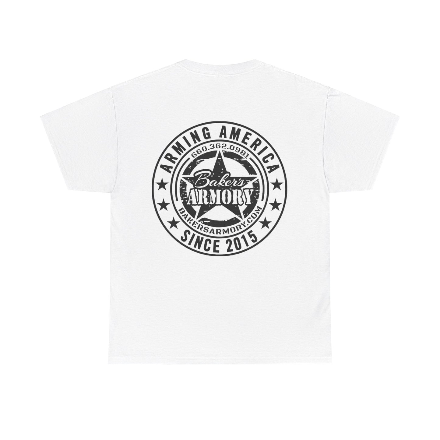 Arming America Since 2015 (Black) Heavy Cotton