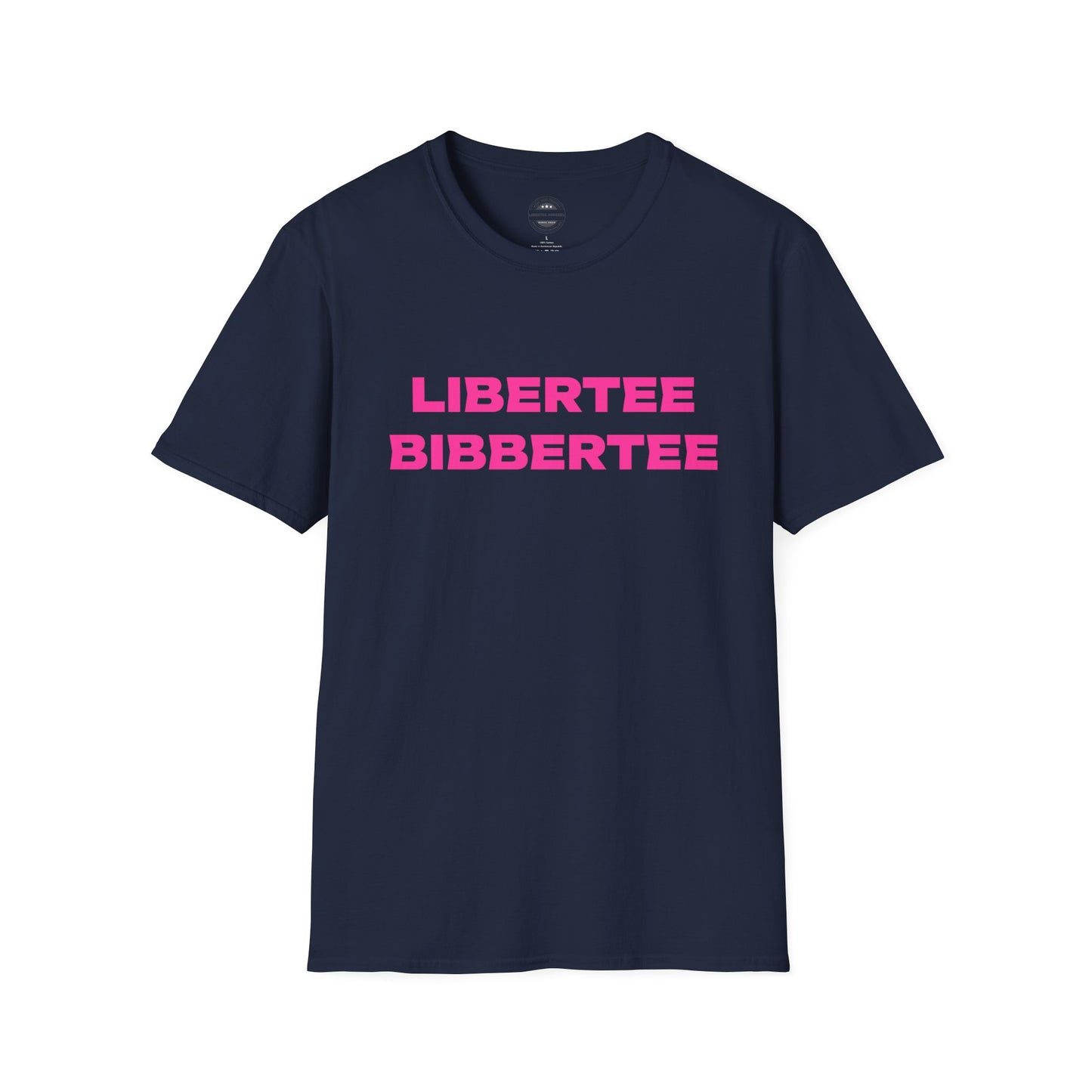 Libertee Bibbertee Pink Unisex Softstyle T-Shirt