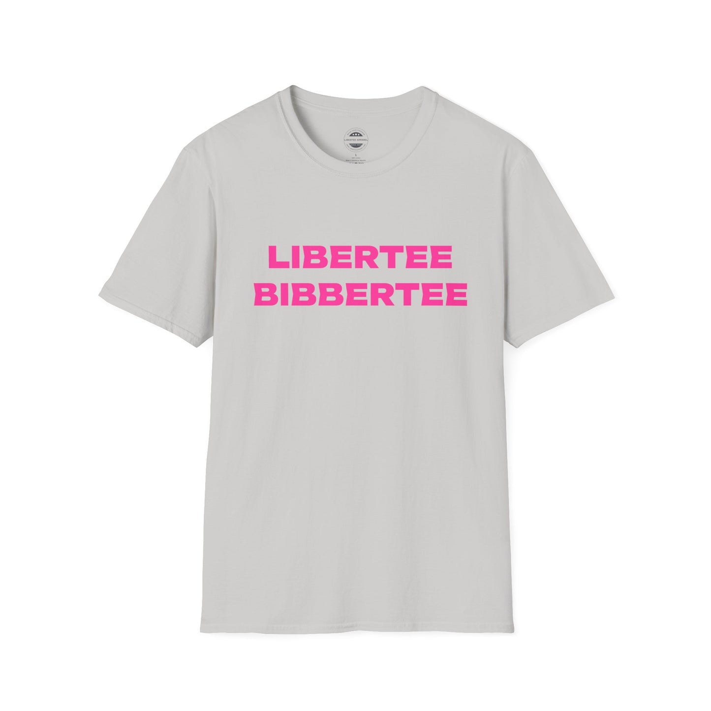 Libertee Bibbertee Pink Unisex Softstyle T-Shirt