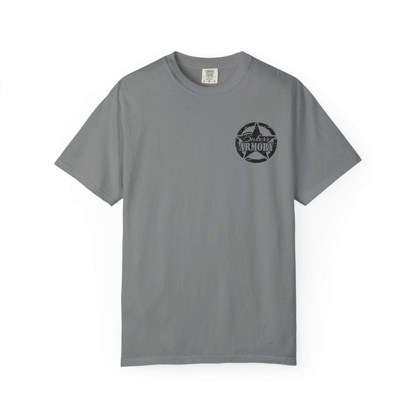 Armory Stamp T‑Shirt — 'Arming America Since 2015' Retro Logo Tee