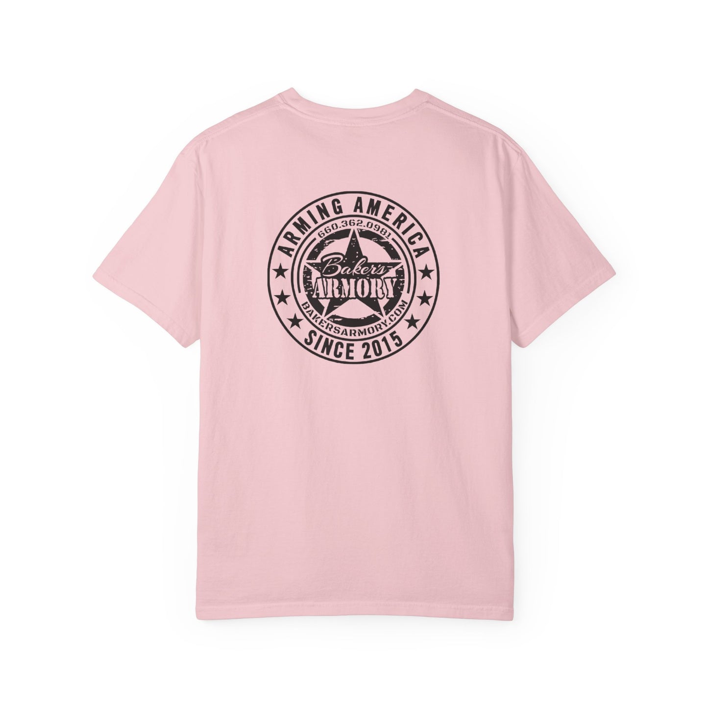 Armory Stamp T‑Shirt — 'Arming America Since 2015' Retro Logo Tee