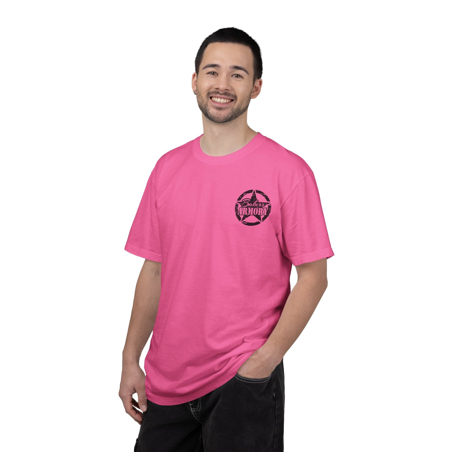 Armory Stamp T‑Shirt — 'Arming America Since 2015' Retro Logo Tee