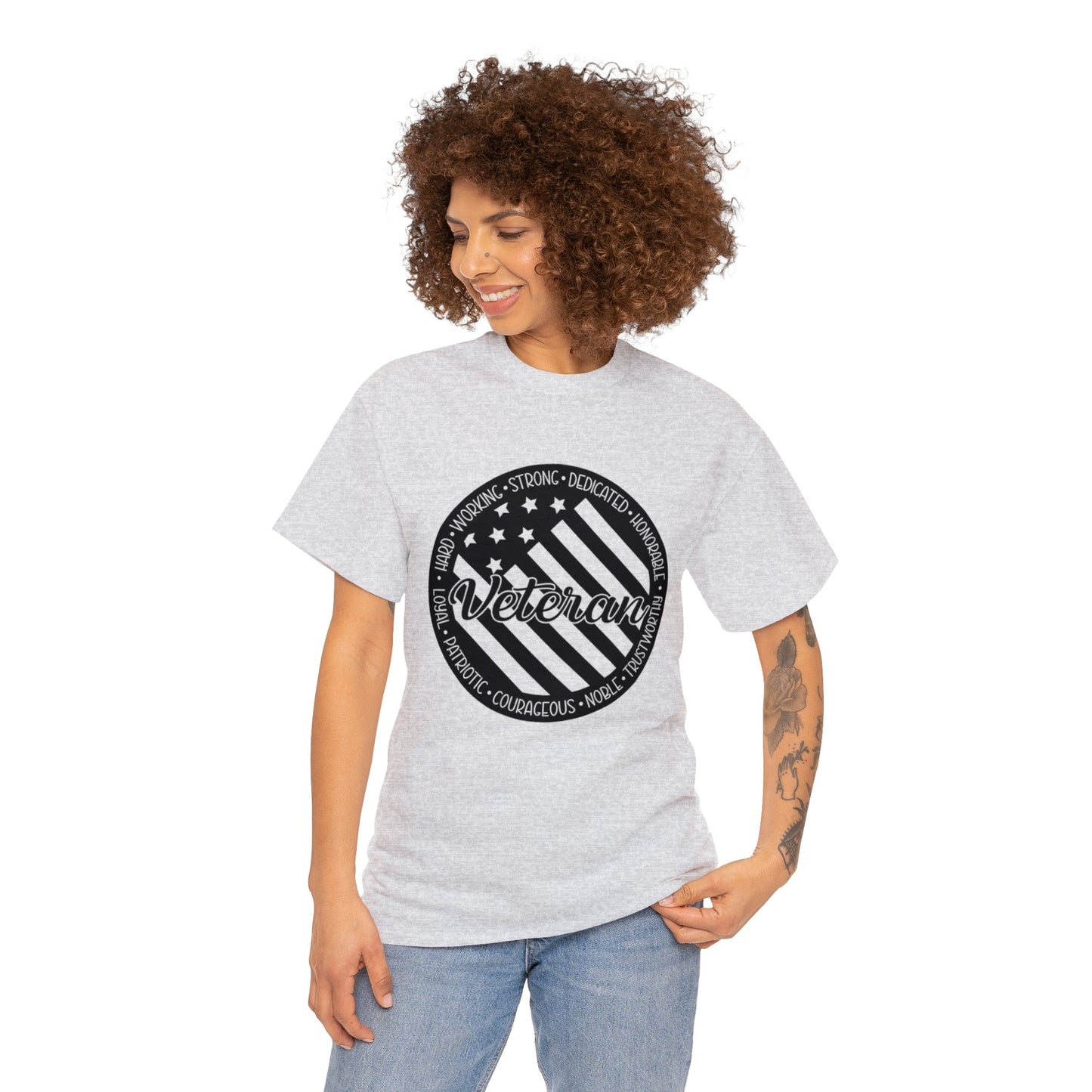 Veteran Unisex Heavy Cotton Tee