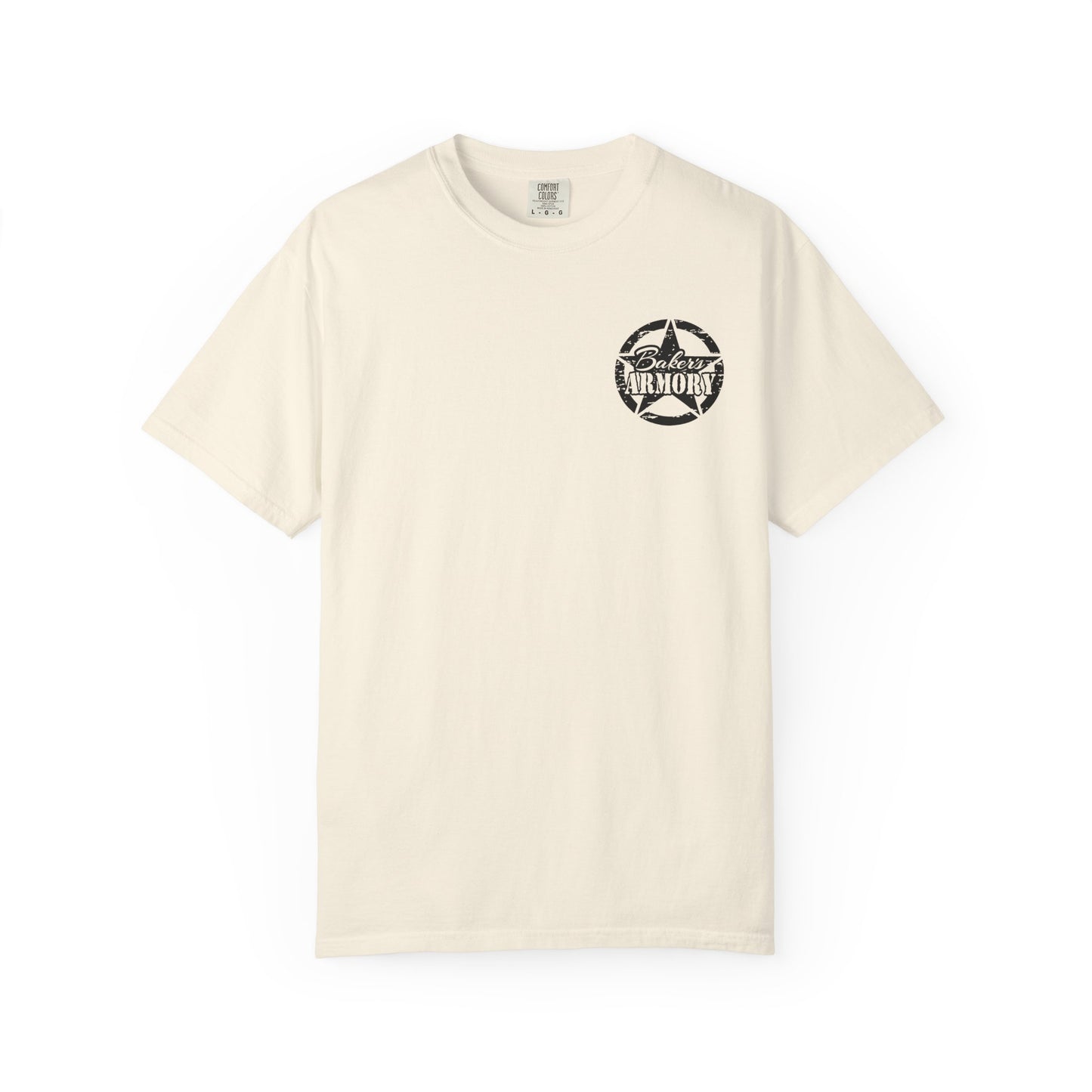 Armory Stamp T‑Shirt — 'Arming America Since 2015' Retro Logo Tee