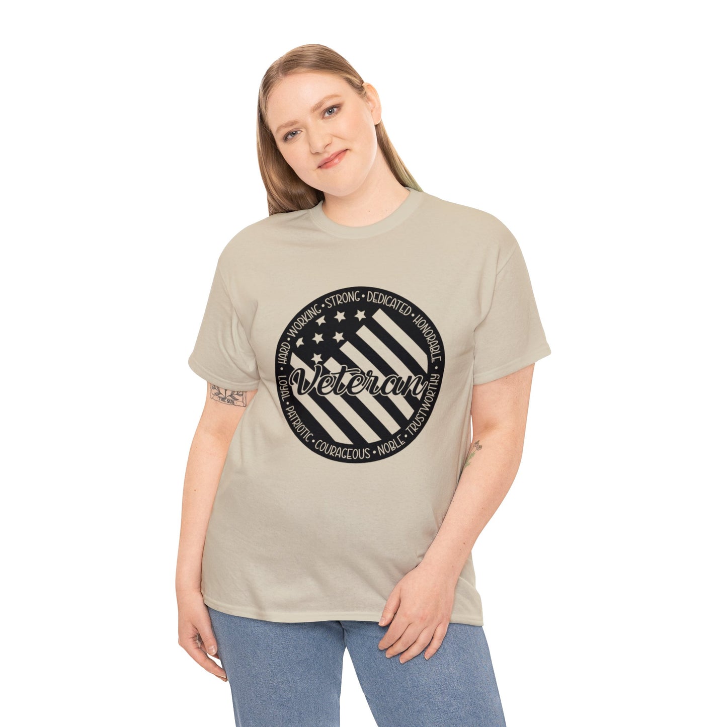 Veteran Unisex Heavy Cotton Tee