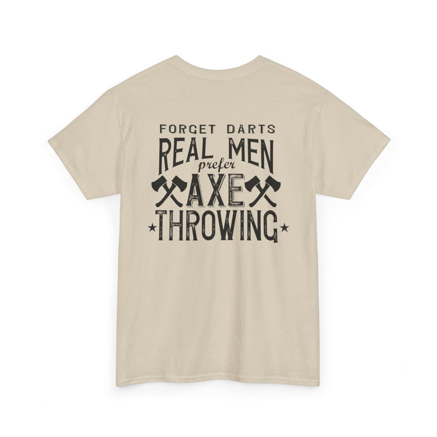 Real Men Perfer Axe Throwing "Black"