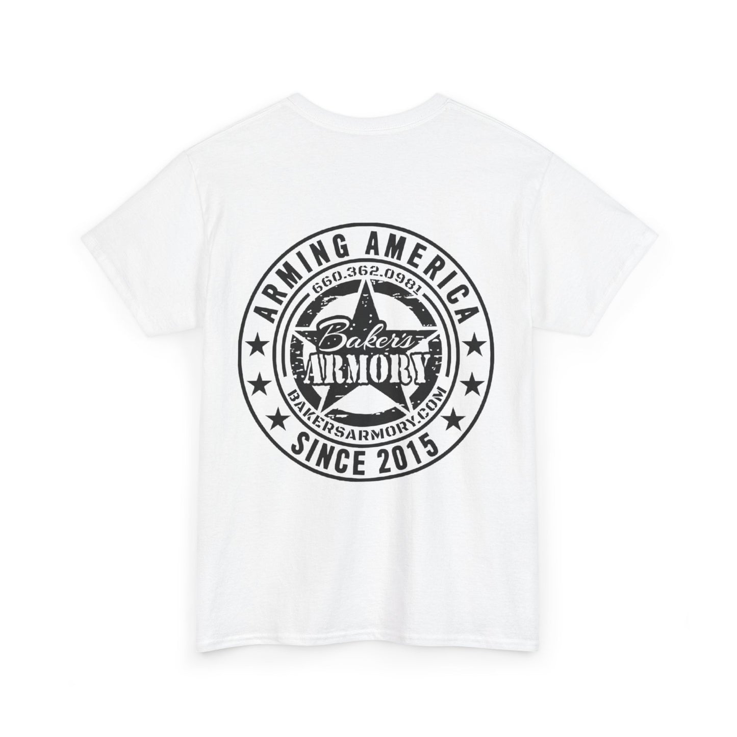 Arming America Since 2015 (Black) Heavy Cotton