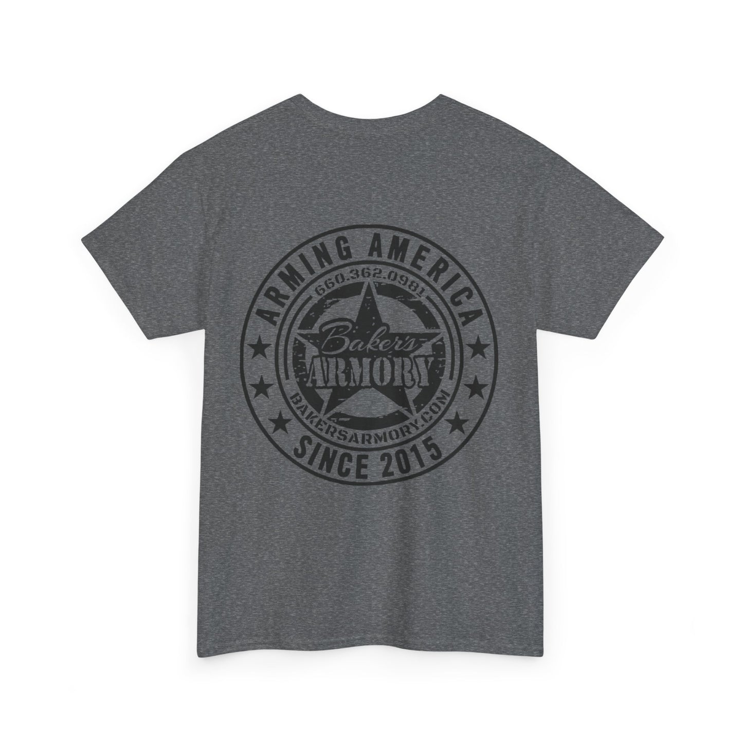 Arming America Since 2015 (Black) Heavy Cotton
